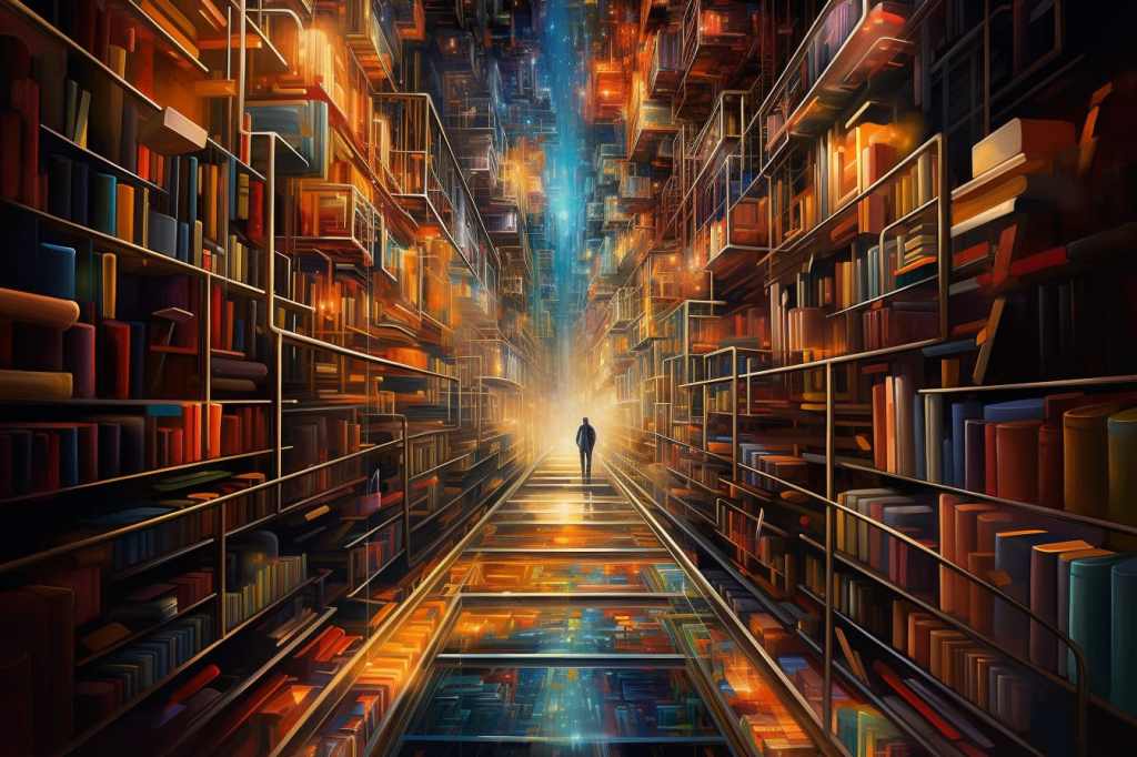 The Library of Forgotten Dreams: A Surreal Odyssey